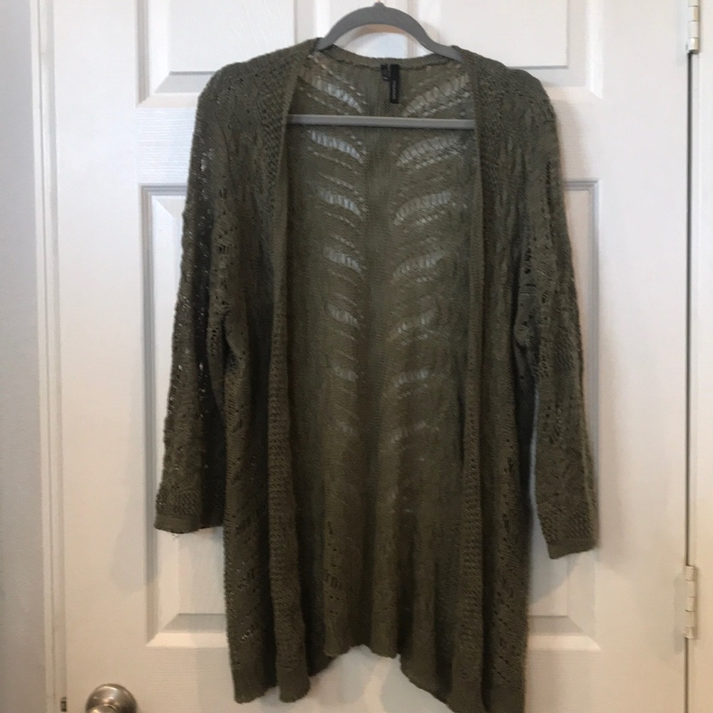 Maurices Crocheted Cardigan